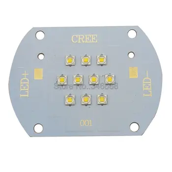 30W 10-Chip Intergrated Cree XPE2 XP-E2 Valge Neutraalne Valge Soe Valge Sinine Roheline Punane Sinine High Power LED Lamp Süttib DIY