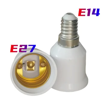 E14 Et E27 Adapter Konverteerimise Pesa Tulekindlast Plastikust Converter Kõrge Kvaliteediga Materjali Bulb Socket Adapter Lamp Omanik
