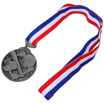 Pesapalli Konkurentsi Sõlmimise Medal Ripub Sport Kohtumine Sõlmimise Medal Ring Medal