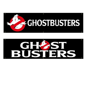 JohninBanner 60*240 Ghost Busters Ghostbusters Polüester Trükitud Banner Sisekujunduses Tapestry Lipp