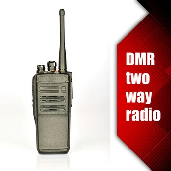 CTCSS/DCS Raadio TDMF DMR-Veekindel IP55 Walkie Talkie pikamaa Kaks Teed 