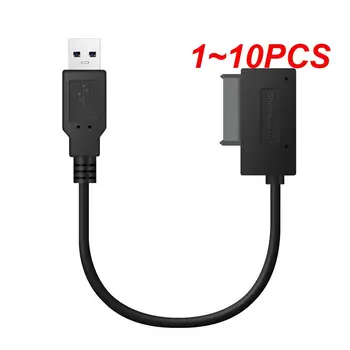 1~10TK 35cm USB-Adapter PC 6P+7P DVD-Rom SATA USB 2.0 Converter Kahe Sata 13 Pin Adapter Sõita Kaabel ARVUTI Sülearvuti