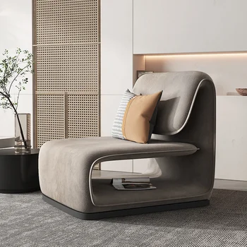 Nordic light luksus laisk diivan minimalistlik ja lihtne, loov, vaba tooli, elutoas väike korter ühtse kangast diivan