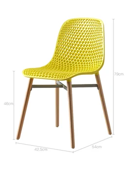 Põhjamaade kodumajapidamiste toolid, minimalistlik kaasaegne vaba aja veetmise vastuvõtt toolid, läbirääkimiste toolid, söökla toolid, loominguline tagasi toolid