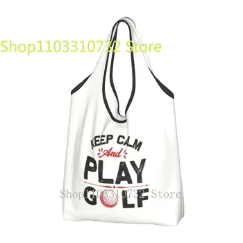 Ringlussevõtu Rahulikuks Ja Mängida Golfi Ostukott Naiste Kott Kaasaskantav Golfimängija Golf Spordi Toidukaubad Shopper Kotid