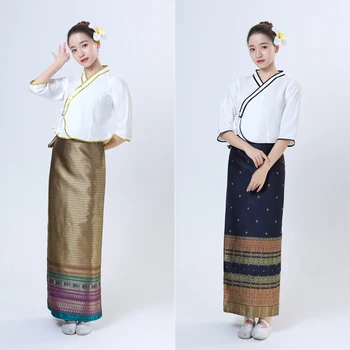 2024 tai, malaisia stiilis traditsiooniliste rõivaste vintage kleit seatud rahvatantsu fotograafia riided reisi kanda spa ühtne