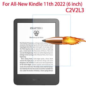 9H Karastatud Klaasist Ekraan Kaitsja 2022. aastaks Kindle 11. Põlvkonna C2V2L3 6 tolline Tablett Kaitsva E-raamat, Kile Klaas Valvur