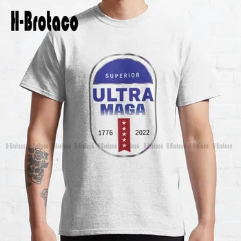 Ultra Maga Uhke Ultra-Maga Klassikaline T-Särk Trump 2024 Odav Tshirts Mood Tshirt Suvel Xs-5Xl Hingav Puuvillane Kohandatud Kingitus