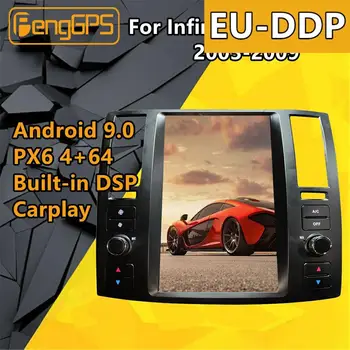 Eest Infiniti Fx35 Fx45 2003 - 2009 Android Autoraadio Multimeedia Mängija, Stereo Ekraani Px6 Raadio Gps Autoradio Juhtseade