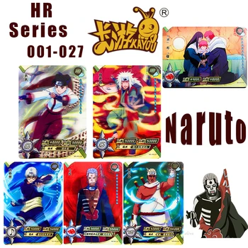 Kayou Naruto Hr Seeria Haruldane Kollektsioon Flash Kaart Kurama Jiraiya Anime Iseloomu Kaardid Laste Mänguasjad jõulukingiks