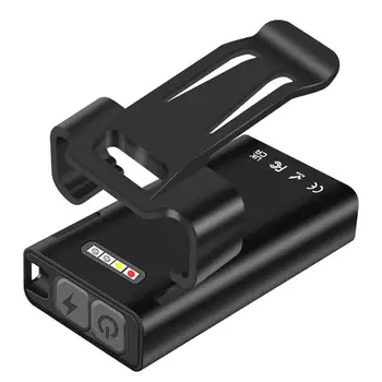BORUiT V7 EDC Mini Taskulamp 1100LM Võtmehoidja Kerge USB-C Laetav LED Veekindel Taskulamp Magnetiga UV-Valguse Töö