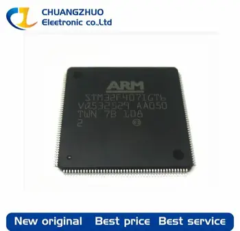 1tk Uus originaal STM32F407IGT6 1MB ARM Cortex-M4 192KB 168MHz FLASH 140 LQFP-176(24x24) Mikrokontrolleri Ühikut