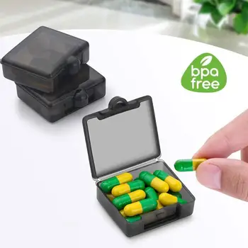 Kaasaskantav Väike Pill Box Päevane Mini Pill Korraldaja, Reisi Pill Meditsiin Tasku täitmiseks Võite Ladustamise Kasti Kaasaskantav Karp C9I9