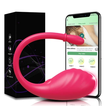 Bluetooth APPI Vibraator Naine Juhtmeta Kaugjuhtimispult Muna Kliitori Stimulaator G Spot Massager Sugu Mänguasjad, Naiste Täiskasvanute Aluspüksid