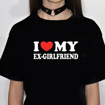 ma Armastan Mu Sõbranna Tee naiste Jaapani tshirt tüdruk harajuku graafiline riided