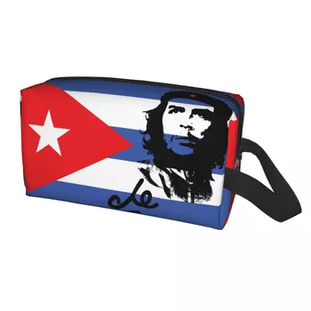 Mood Che Guevara Kuubaga Lipu Reisi Tualett-Bag Naiste Kuuba Sotsialism Vabaduse Kosmeetika Meik Kott Ilu Säilitamine Dopp Komplekt