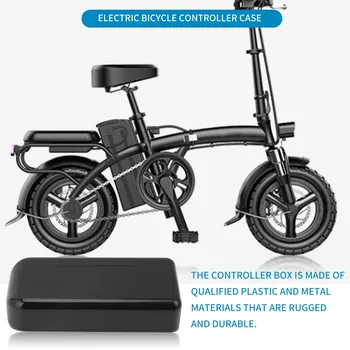 Extra-Suur Plastikust Töötleja Box Elektriline Jalgratas EBike Mopeed Roller Mountain Bike Kaitse Puhul