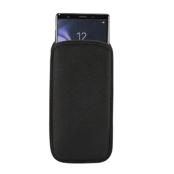 Nokia C300 (2023) Kott Juhul Neopreenist Põrutuskindel Sokk Cover - Black