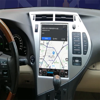 128G Jaoks Lexus RX 2009-2014 Tesla Stiilis Android autoraadio Mms Auto Player Navigation Stereo GPS Tarvikud, 2 Din 12.1