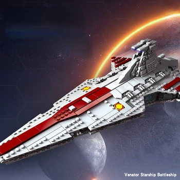 Star Seeria Jahindus Star Destroyer Kosmoselaev Loovust DIY Kokkupanek ja Paigaldamine Plokid Lastele Meeldib Koguda Mänguasi Tellised